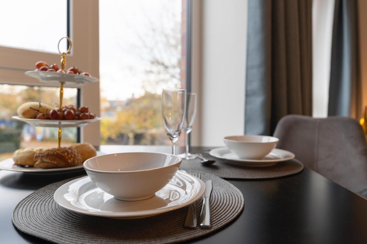Modernes Apartment Am Gleispark Олденбург Екстериор снимка
