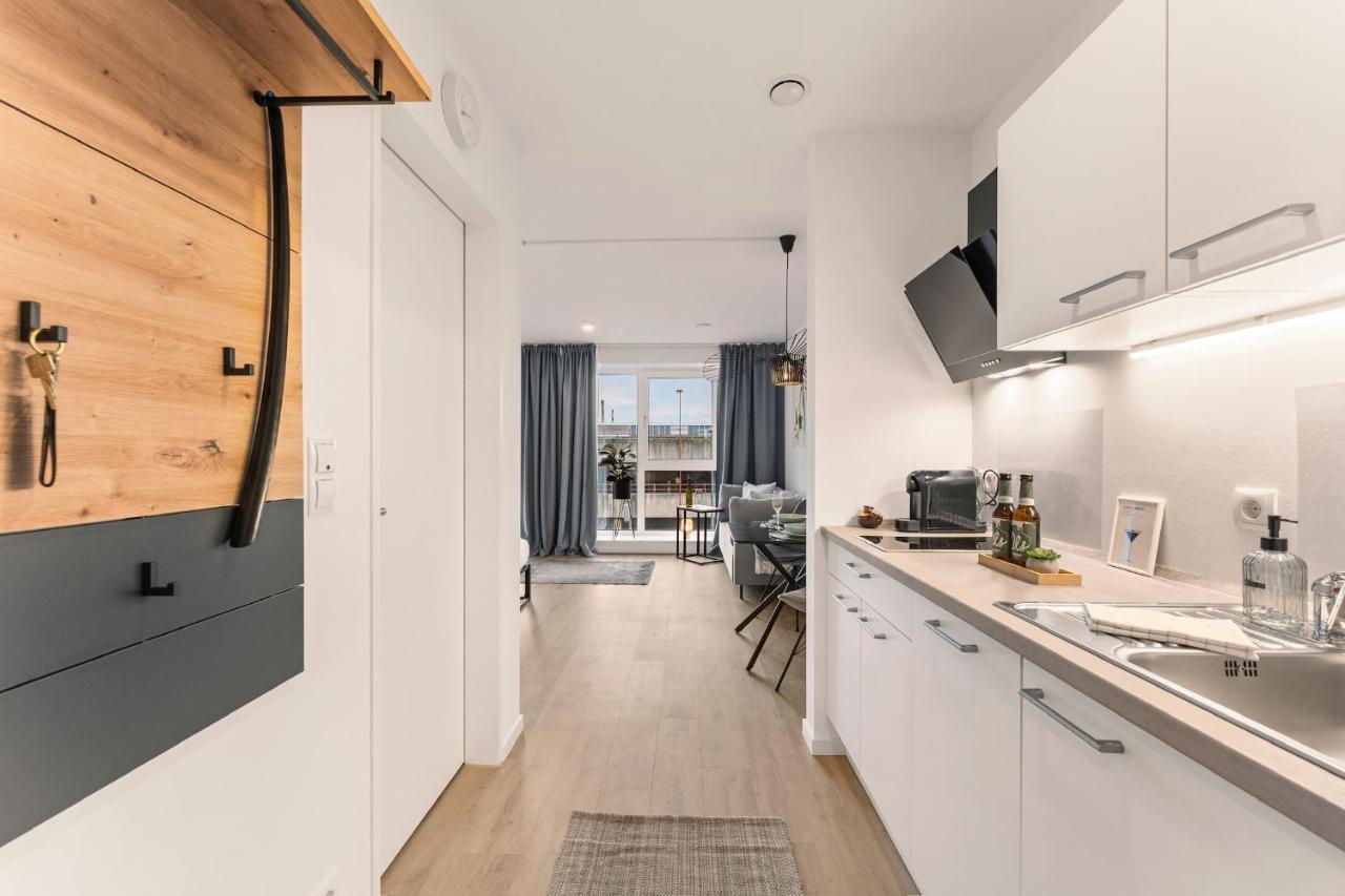 Modernes Apartment Am Gleispark Олденбург Екстериор снимка