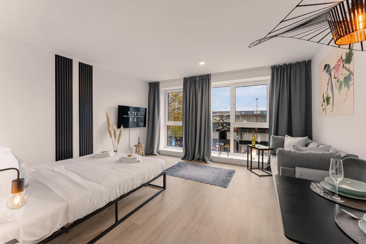 Modernes Apartment Am Gleispark Олденбург Екстериор снимка