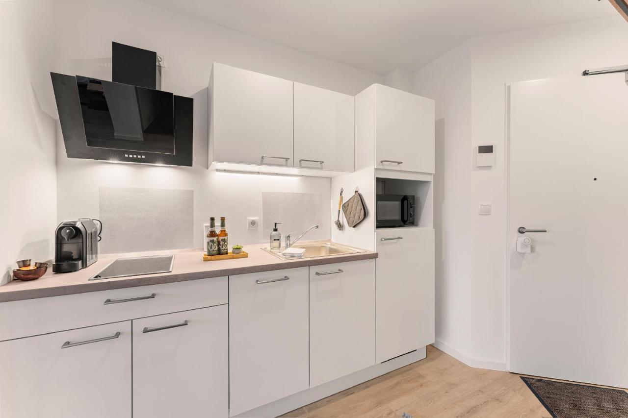 Modernes Apartment Am Gleispark Олденбург Екстериор снимка